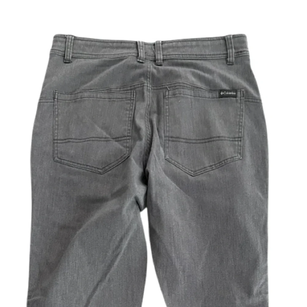 Columbia Women’s Gray Straight Leg Pants Denim Jeans Trousers Size 10 Tall 32…